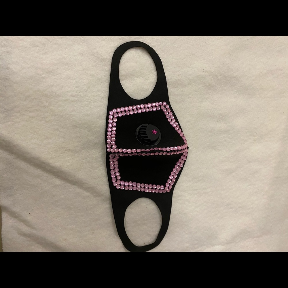 Fashion Rhinestone Face Mask
